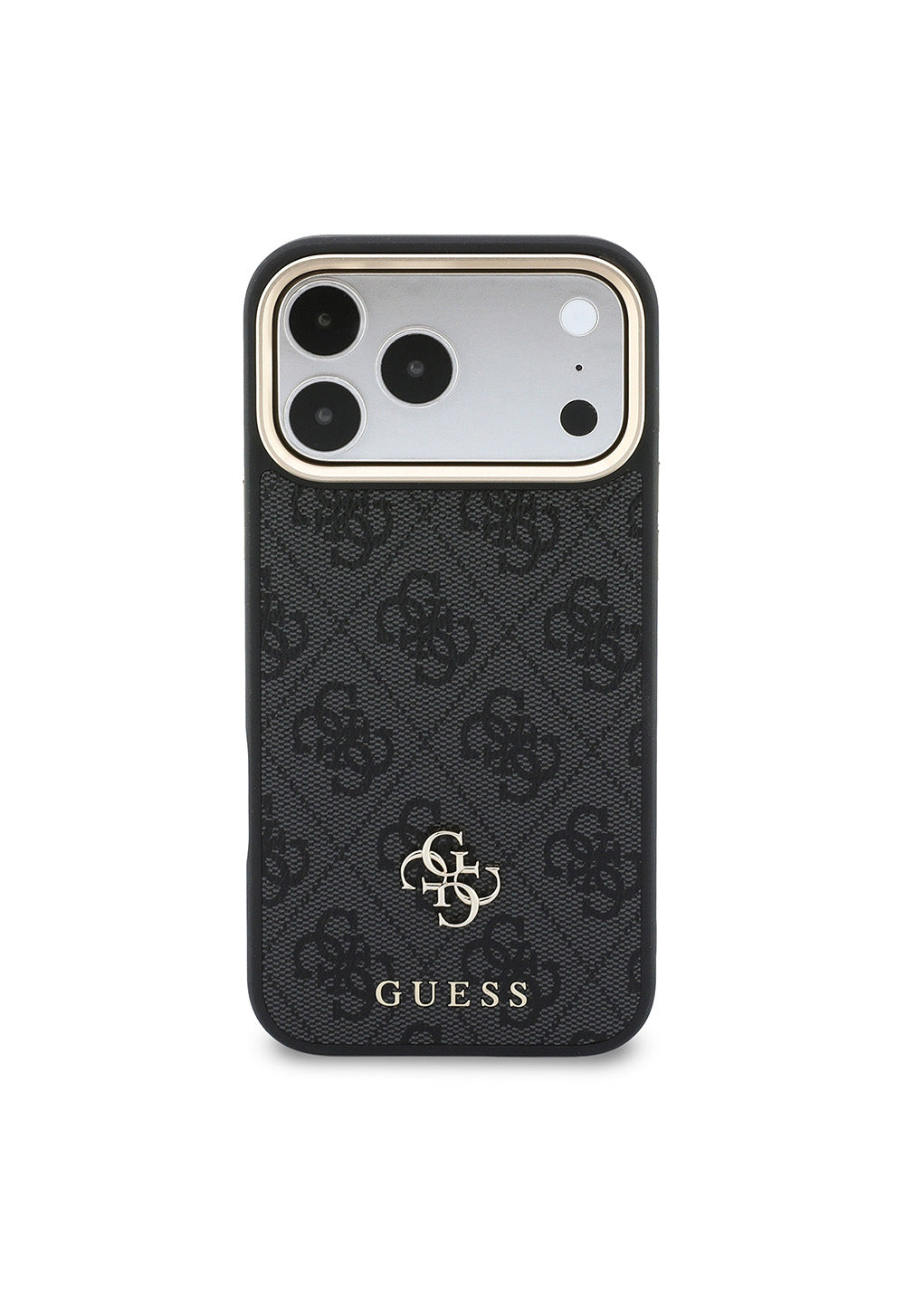 Apple iPhone 17 Pro Max Kılıf Guess Orijinal Lisanslı Manyetik Şarj Uyumlu 4G Büyük Metal Logolu Kartlıklı Kapak