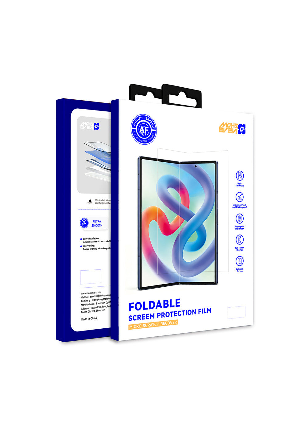 Galaxy Z Fold 8 Mohseven Internal Film Pet İç Ekran Koruyucu