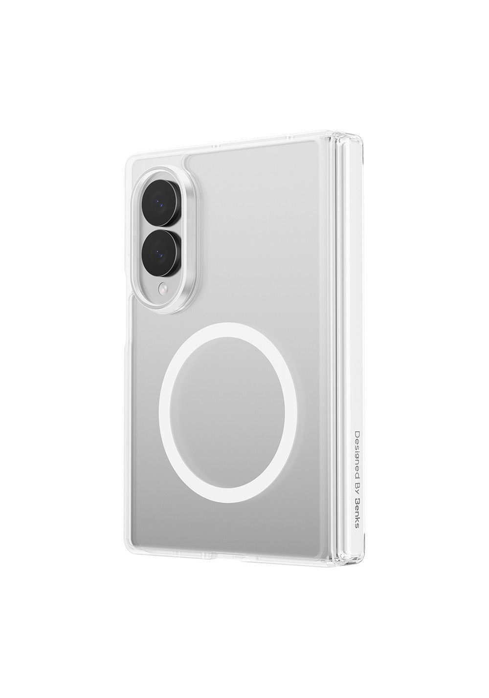 Galaxy Z Fold 8 Benks Crystal Grand Combo Üçlü Aksesuar Seti (Ön Arka Şeffaf Kapak + Ekran Koruyucu)