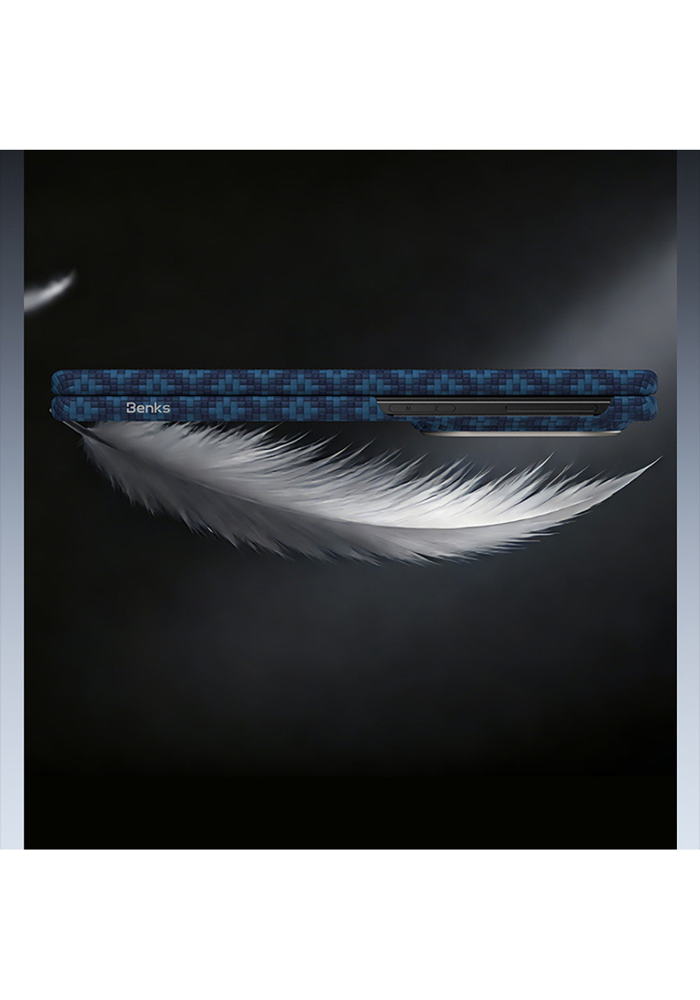 Galaxy Z Fold 8 Benks ArmorAir ArmorGrid Grand Combo Üçlü Aksesuar Seti (Ön Arka Kevlar Karbon Kapak + Ekran Koruyucu)