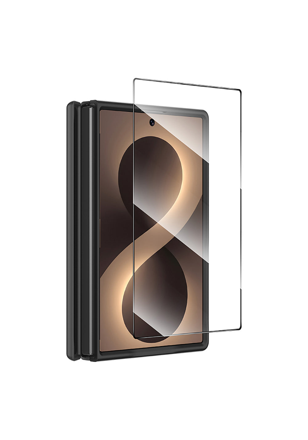 Galaxy Z Fold 8 Benks ArmorPro ArmorGrid Grand Combo Üçlü Aksesuar Seti (Ön Arka Kevlar Karbon Kapak + Ekran Koruyucu)