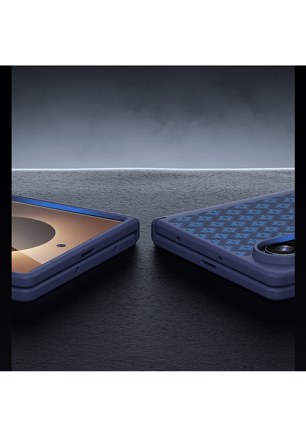 Galaxy Z Fold 8 Benks ArmorPro ArmorGrid Grand Combo Üçlü Aksesuar Seti (Ön Arka Kevlar Karbon Kapak + Ekran Koruyucu)