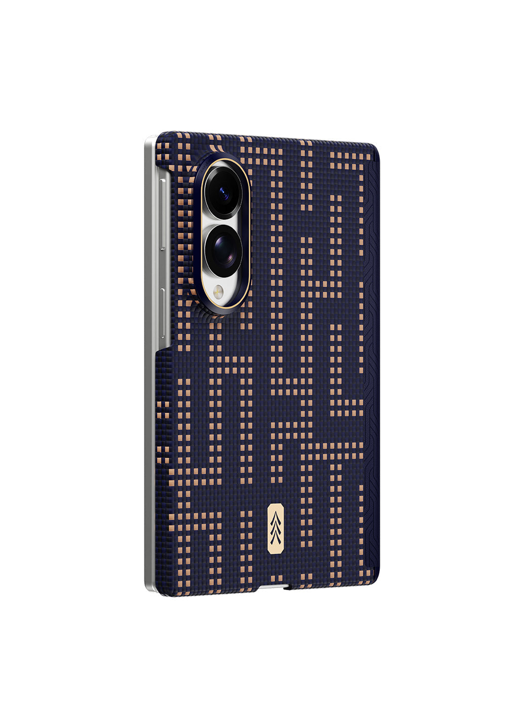 Galaxy Z Fold 8 Kılıf Manyetik Şarj Uyumlu Raptic Aramid SkinPro Serisi Karbon Kapak