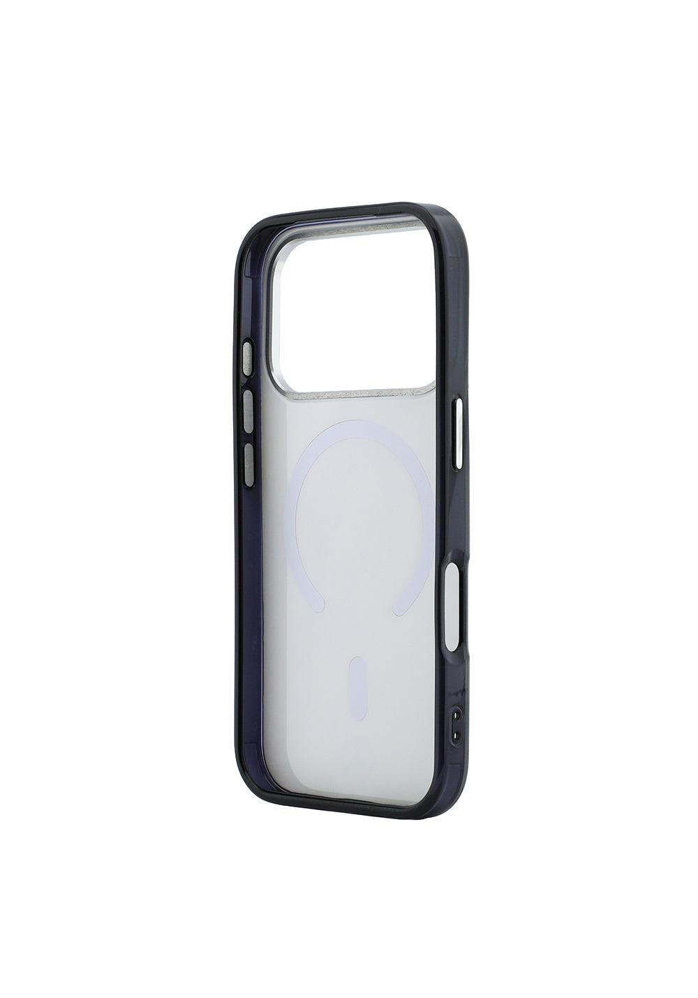 Apple iPhone 17 Pro Max Kılıf Mercedes Benz Orijinal Lisanslı Manyetik Şarj Uyumlu Saydam Yüzey İkonik 3D Metal Logolu Kapak