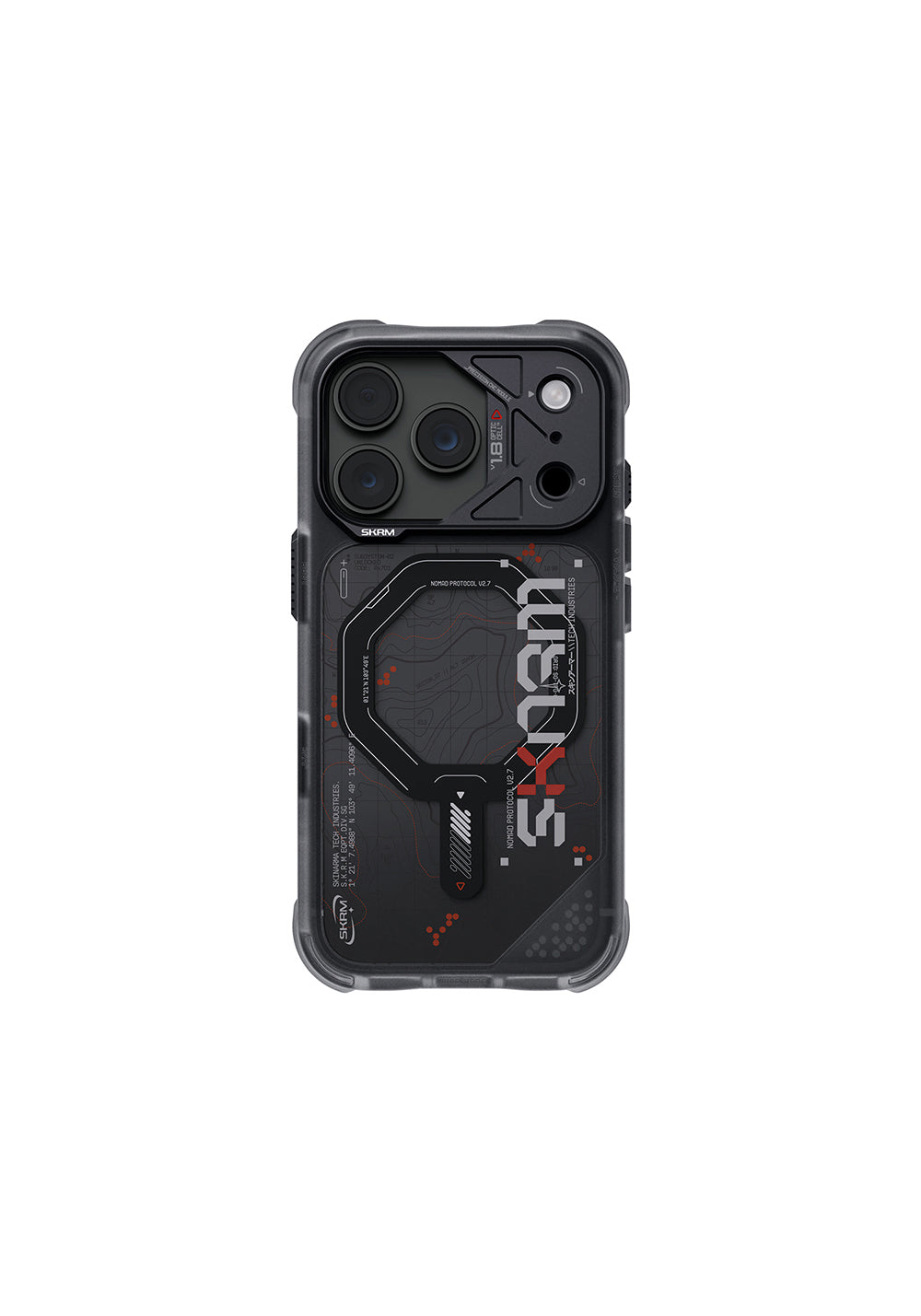 Apple iPhone 18 Pro Kılıf Manyetik Şarj Uyumlu Skinarma Sonar Kapak