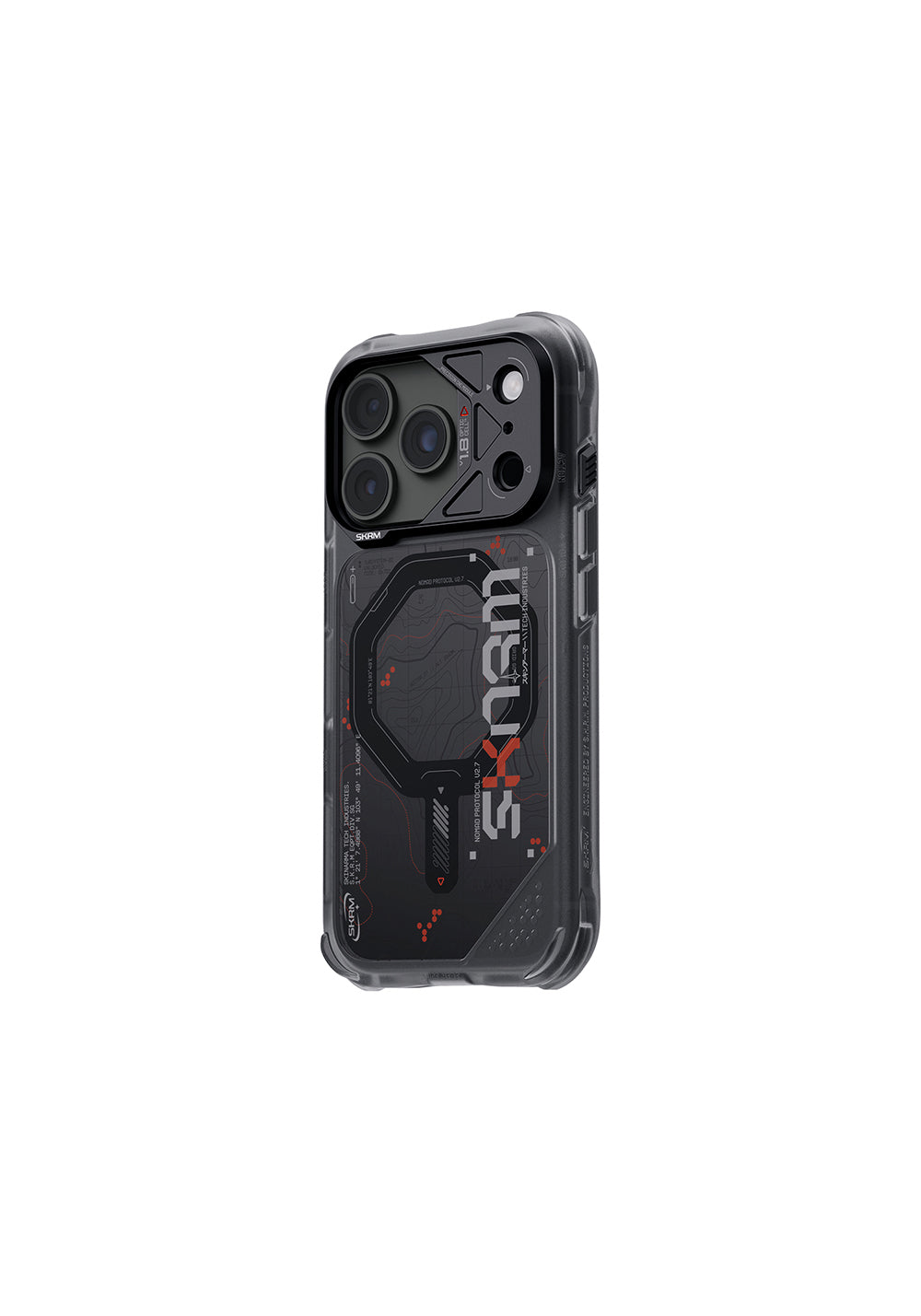 Apple iPhone 18 Pro Max Kılıf Manyetik Şarj Uyumlu Skinarma Sonar Kapak