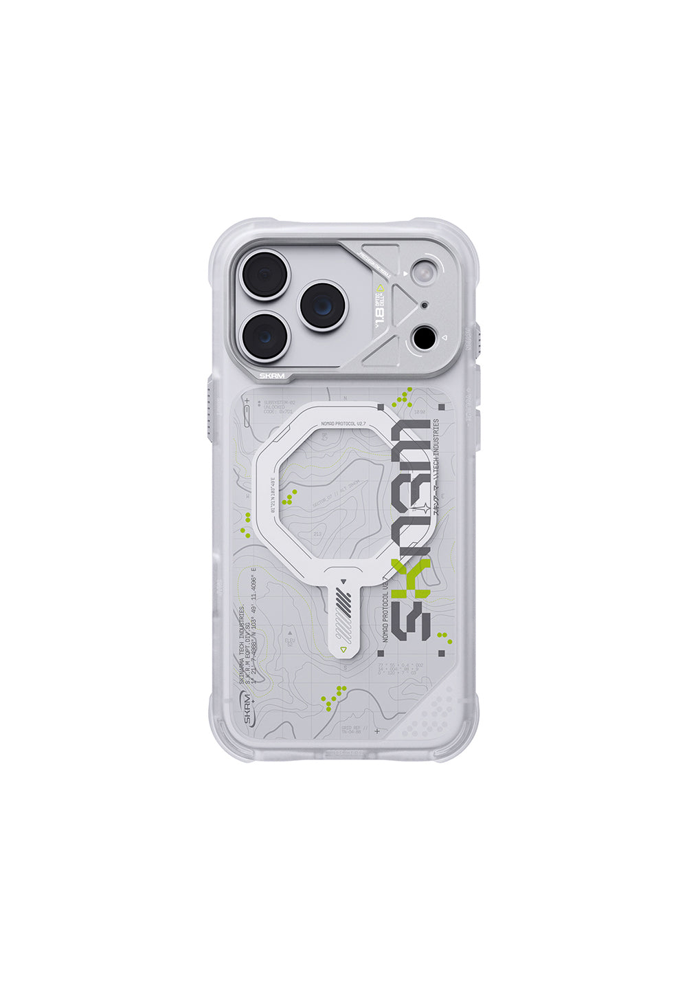 Apple iPhone 18 Pro Max Kılıf Manyetik Şarj Uyumlu Skinarma Sonar Kapak
