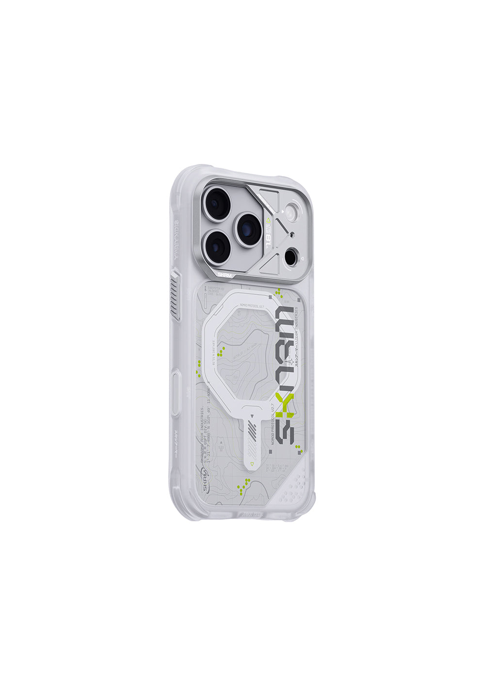 Apple iPhone 18 Pro Max Kılıf Manyetik Şarj Uyumlu Skinarma Sonar Kapak