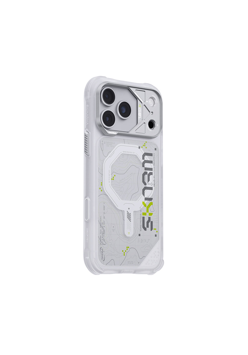 Apple iPhone 18 Pro Max Kılıf Manyetik Şarj Uyumlu Skinarma Sonar Kapak