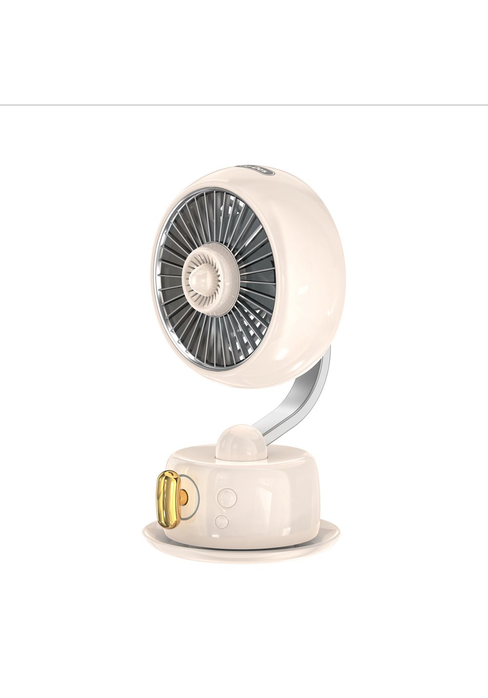 Go Des GD-HS63 Otomatik Salınımlı Gece Lambalı Sessiz Soğutucu Masa Fanı