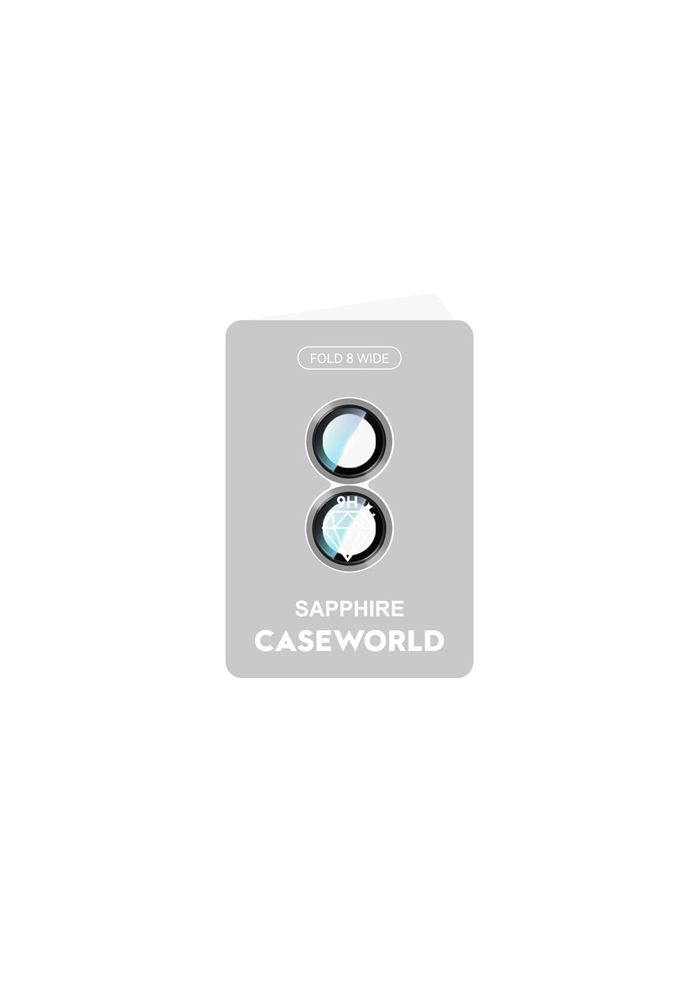 Galaxy Z Fold 8 CaseWorld Alloy Serisi Oleofobik Anti Reflective Kamera Lens Koruyucu