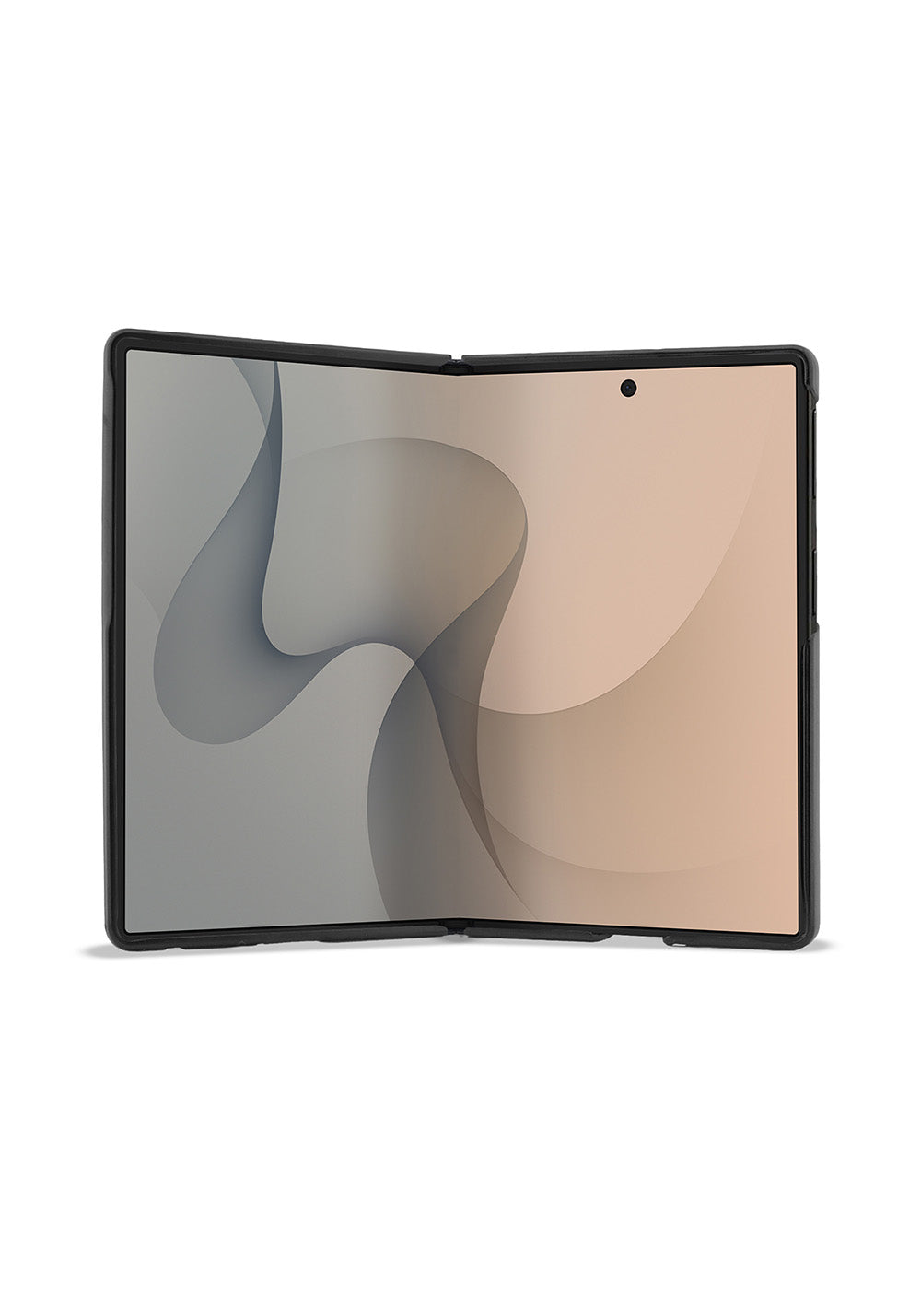 Galaxy Z Fold 8 Kılıf Guess Orijinal Lisanslı Manyetik Şarj Uyumlu 360 Derece Dönebilen Standlı PU Metal Logolu Kapak