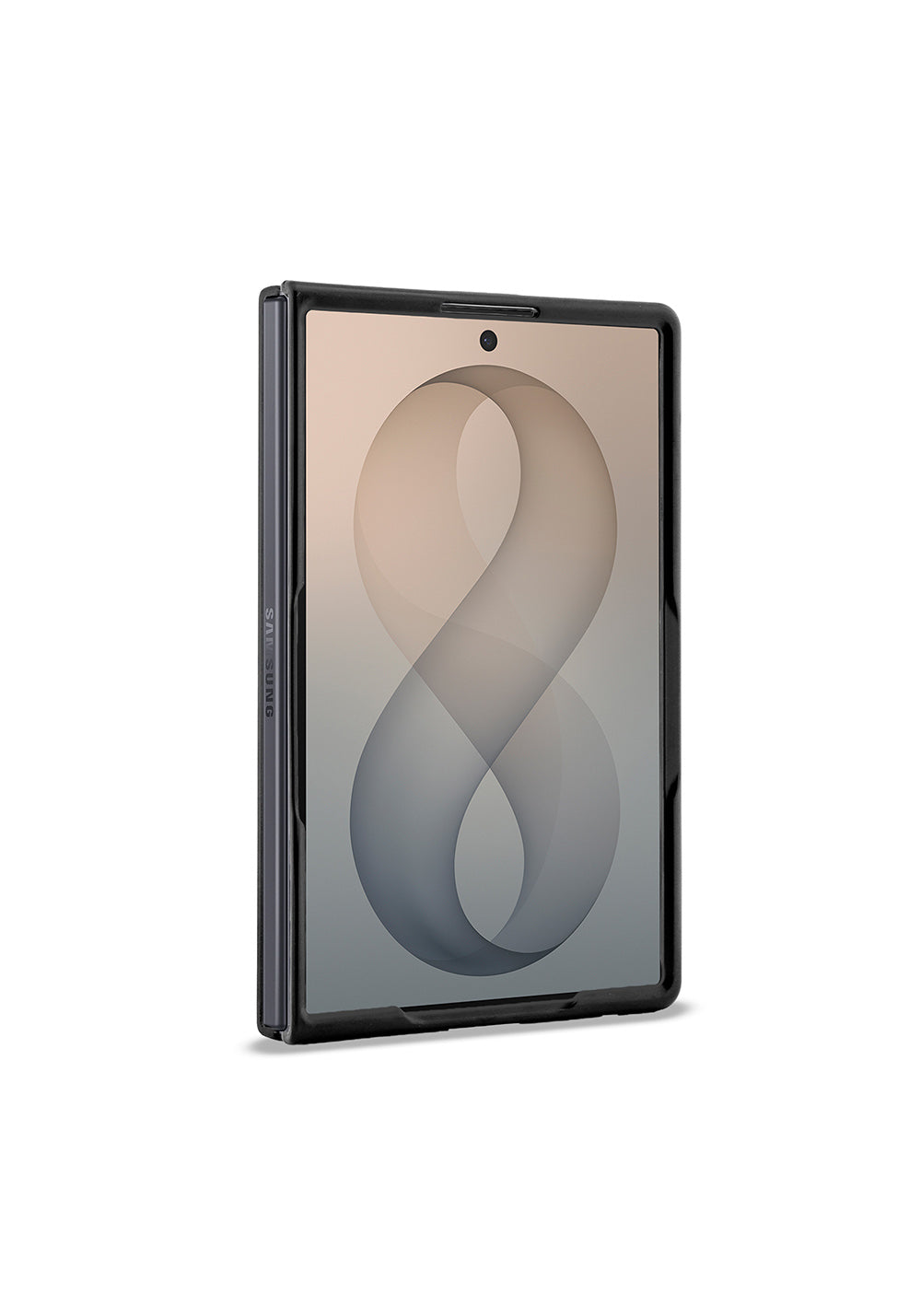 Galaxy Z Fold 8 Kılıf Guess Orijinal Lisanslı Manyetik Şarj Uyumlu 360 Derece Dönebilen Standlı PU Metal Logolu Kapak