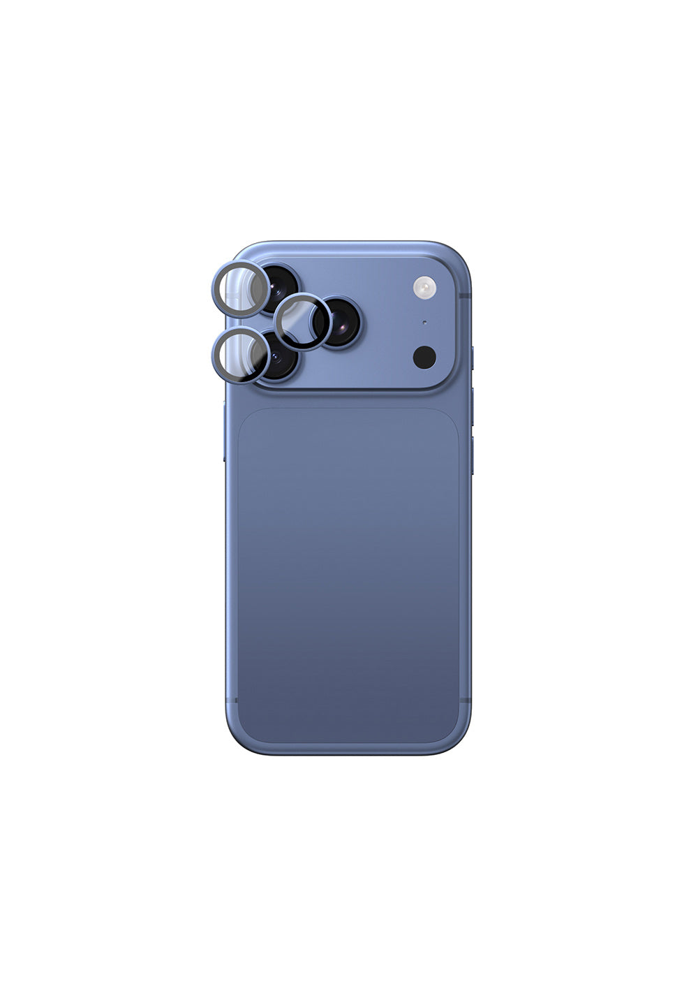 Apple iPhone 18 Pro Max Amazingthing Radix Vision Parlama Önleyici Kamera Lens Koruyucu + Kolay Uygulama Aparatlı