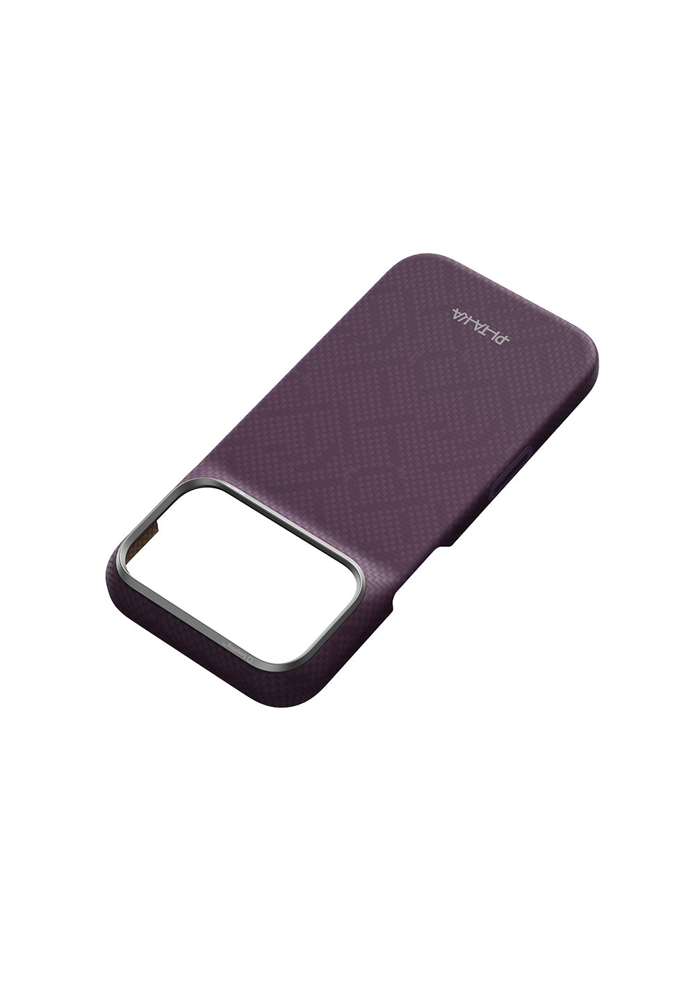 Apple iPhone 18 Pro Max Kılıf Manyetik Şarj Uyumlu Aramid Karbon Fiber Pitaka Weaving Serisi Kapak