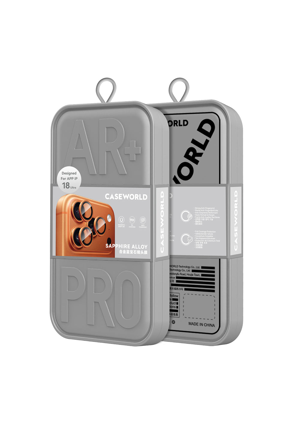 Apple iPhone Duo CaseWorld Alloy One-Piece Serisi Anti Reflective Kamera Lens Koruyucu