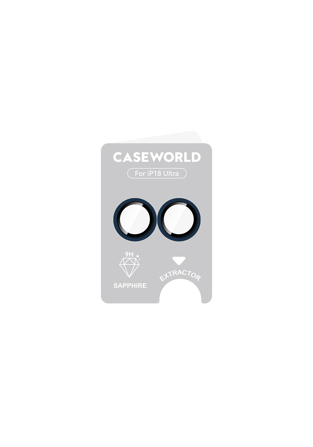 Apple iPhone Duo CaseWorld Alloy One-Piece Serisi Anti Reflective Kamera Lens Koruyucu
