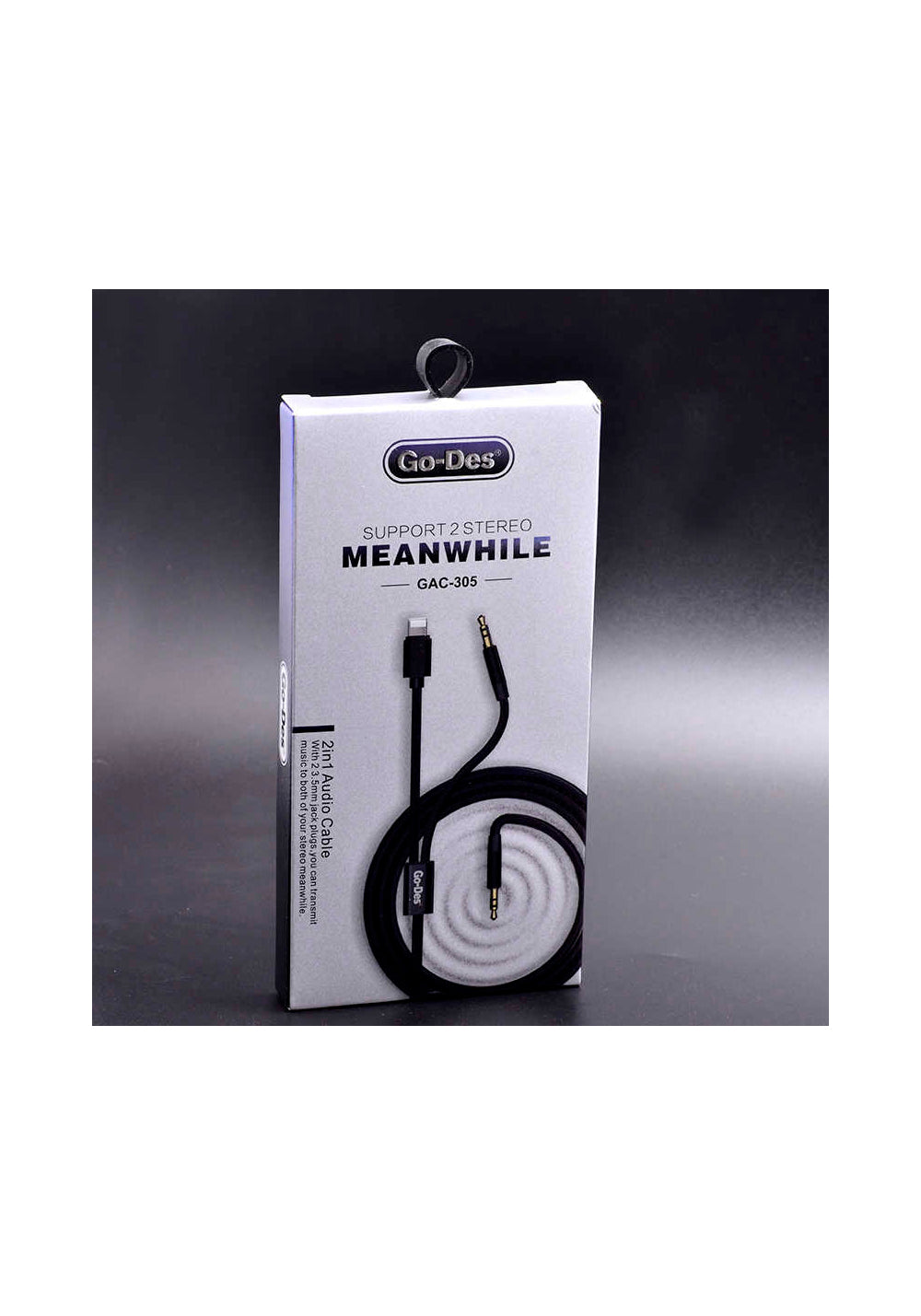 Go Des GAC-305 2 in 1 Audio Kablo