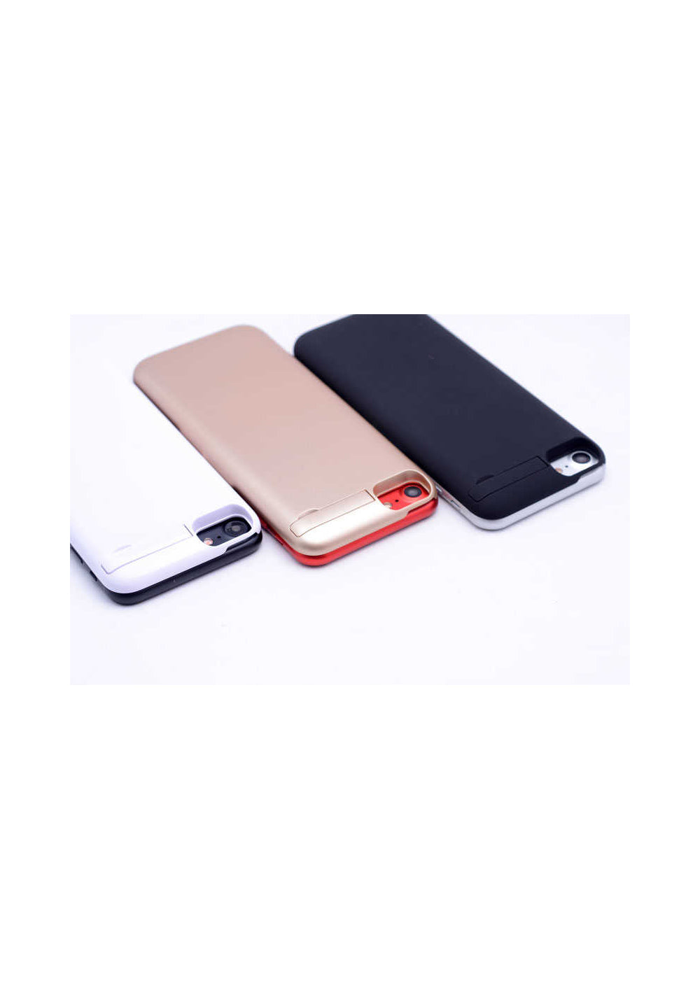 iPhone 8 Plus Şarjlı Harici Batarya Kılıf