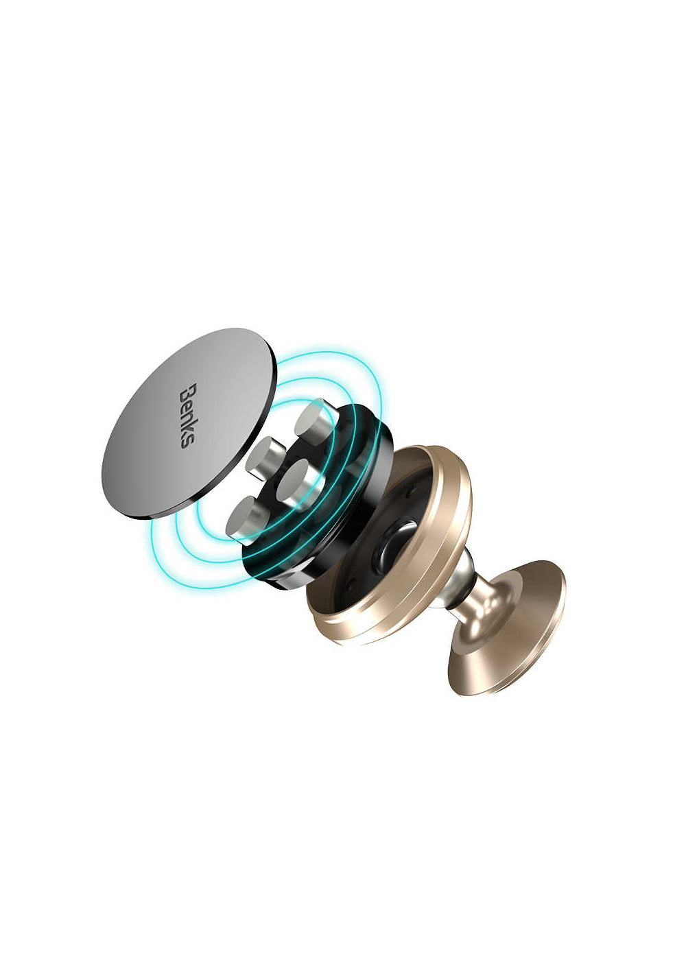 Benks H10 Magnetic Car Mount (Dash Board) Araç Telefon Tutucu