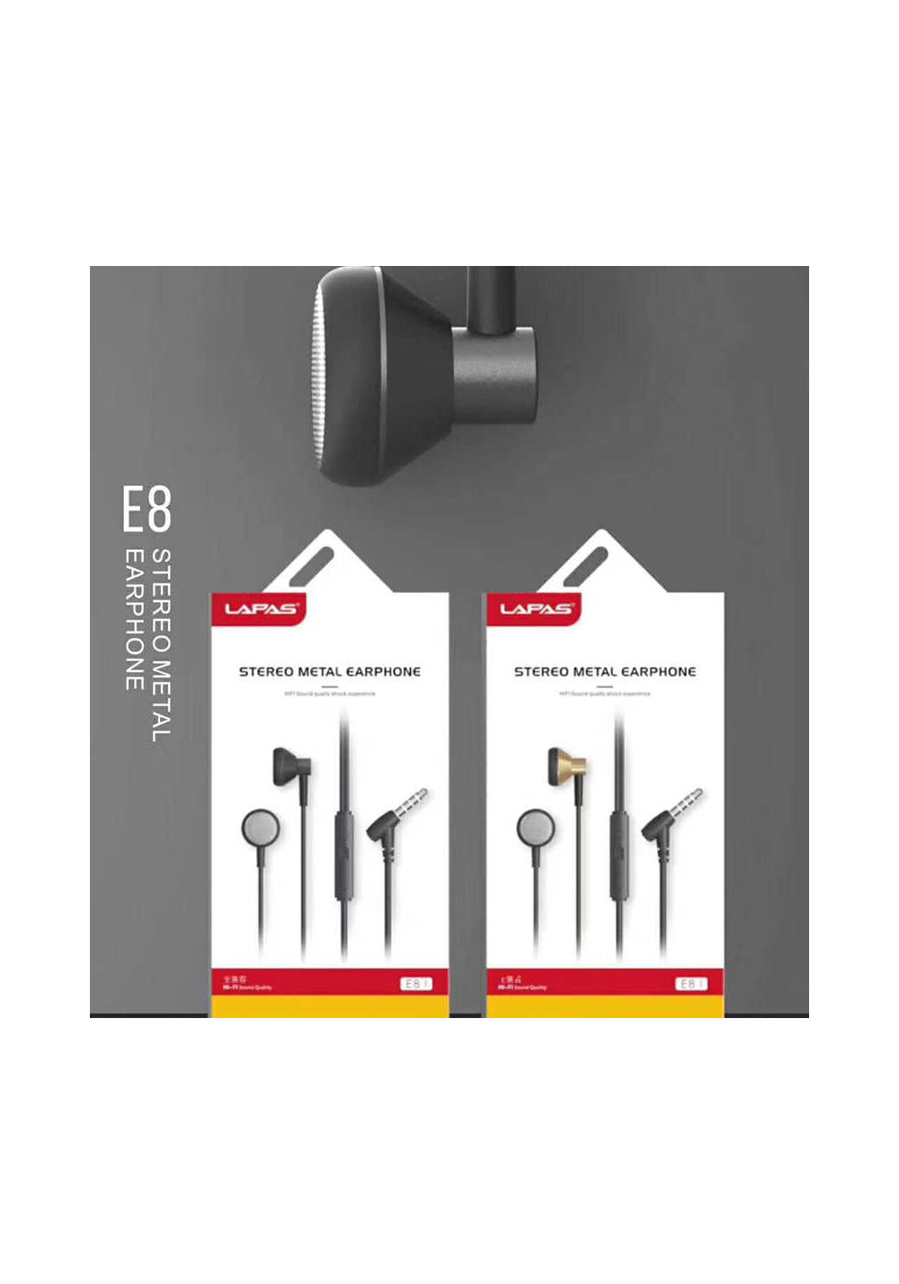 Lapas E8 3.5mm Kulaklık