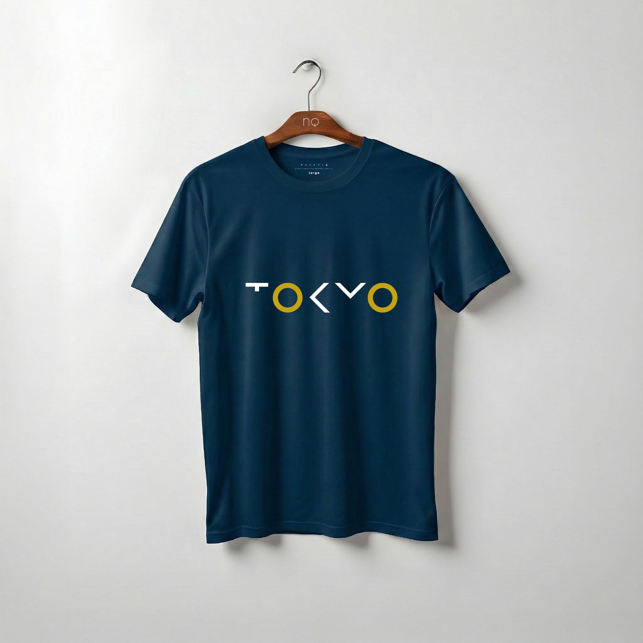 TOKYO — Minimal City Typography Tee (Deep Navy)