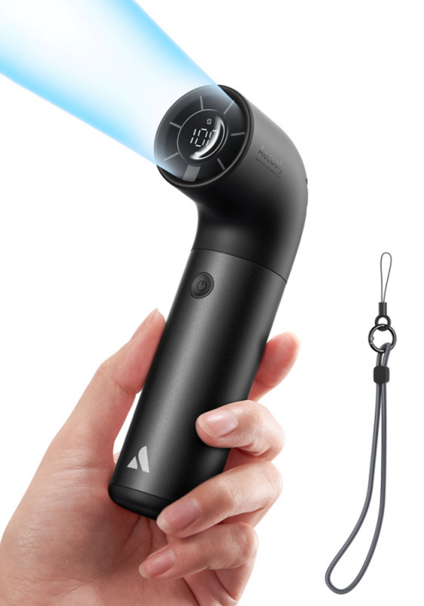 Aecooly PH01 Aero Pro Dijital LED Göstergeli Portatif Soğutucu El Fanı