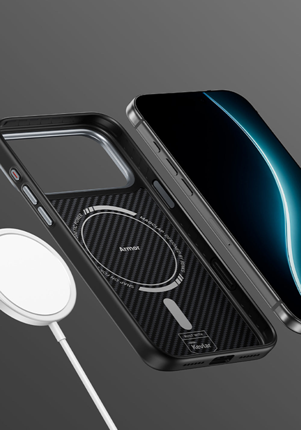 iPhone 17 Pro Benks Hybrid ArmorPro 600D MagSafe Uyumlu Kılıf