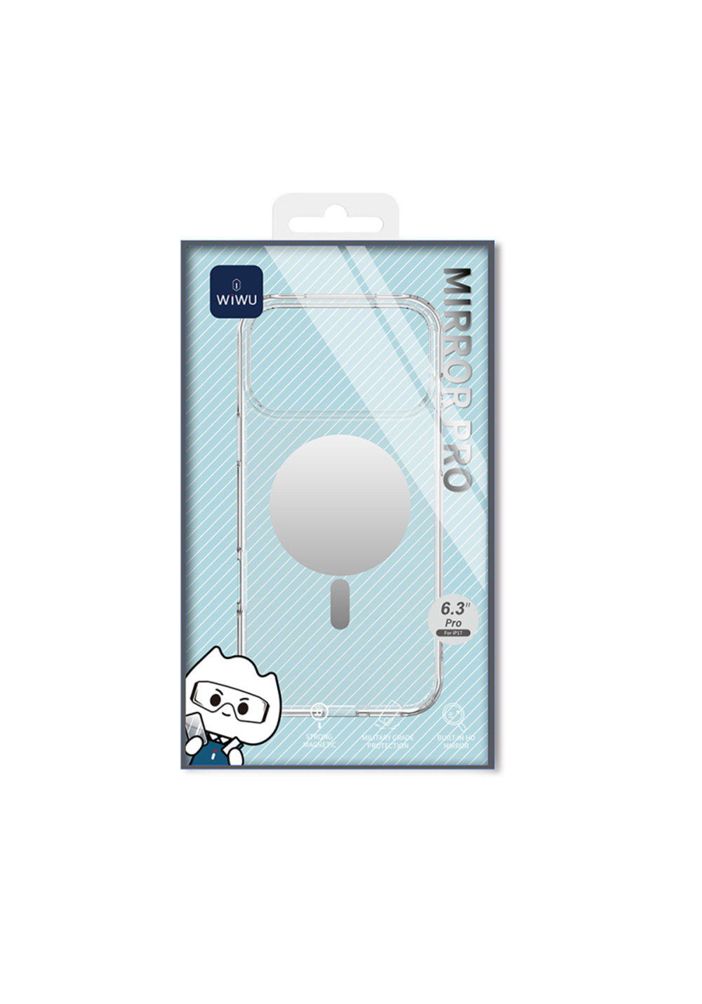 iPhone 17 Pro Max Wiwu MCC-701 Aynalı Pro MagSafe Uyumlu Kılıf