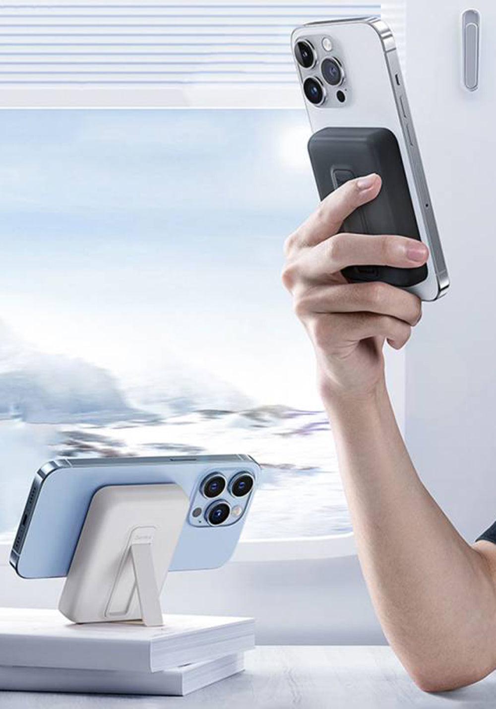 Benks MP09 6000 mAh Kablosuz Powerbank