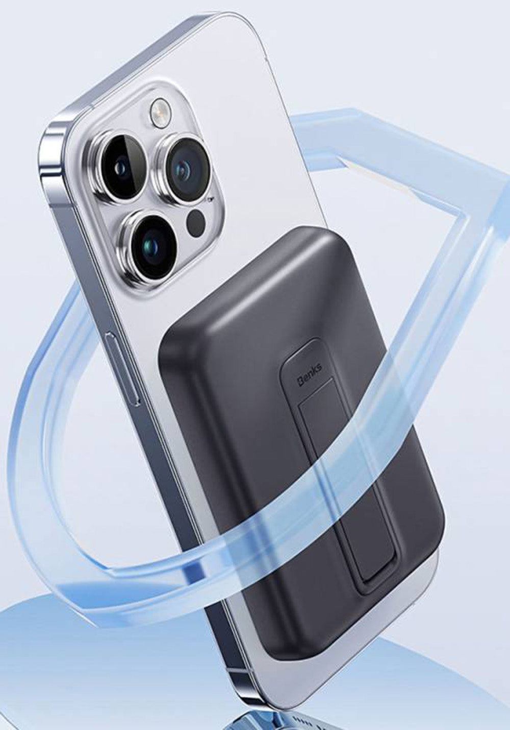 Benks MP09 6000 mAh Kablosuz Powerbank
