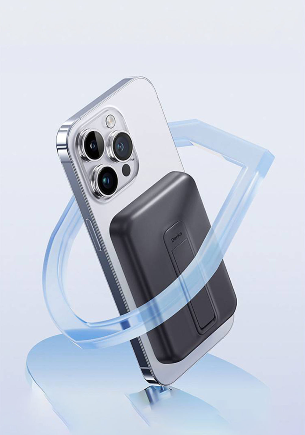 Benks MP09 6000 mAh Kablosuz Powerbank
