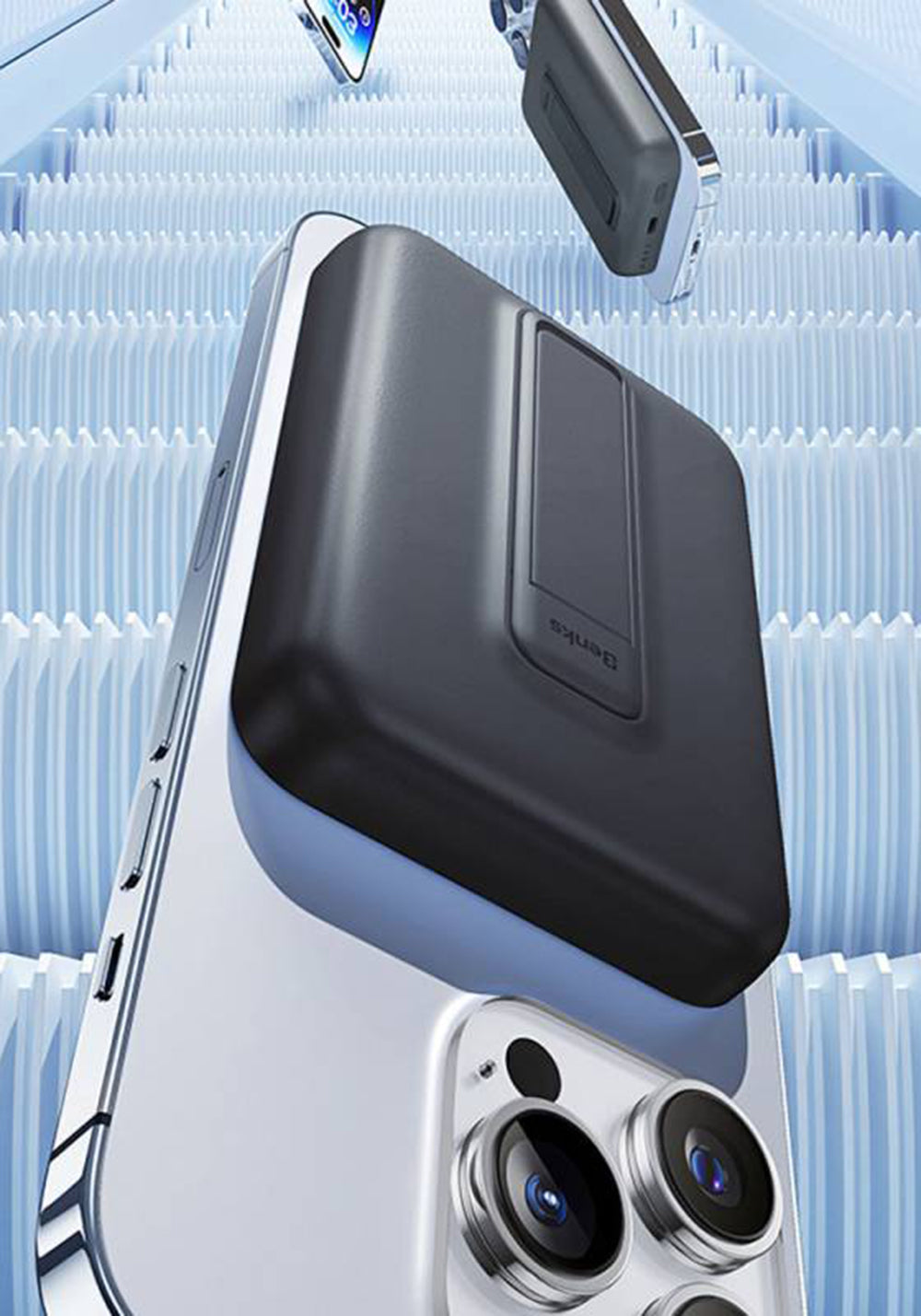 Benks MP09 6000 mAh Kablosuz Powerbank