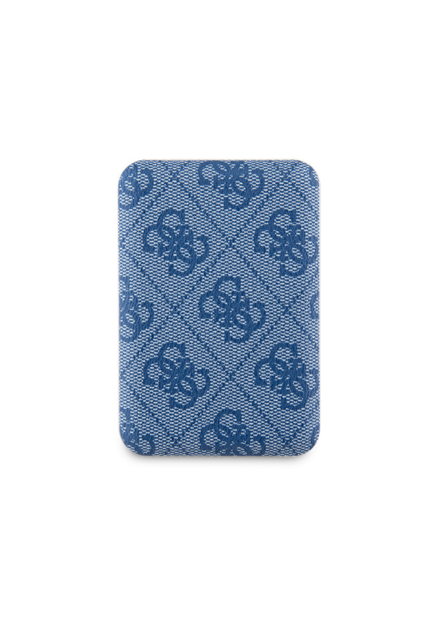 Guess 4G Desenli 15W 5000mAh Dijital Göstergeli Powerbank – Mavi