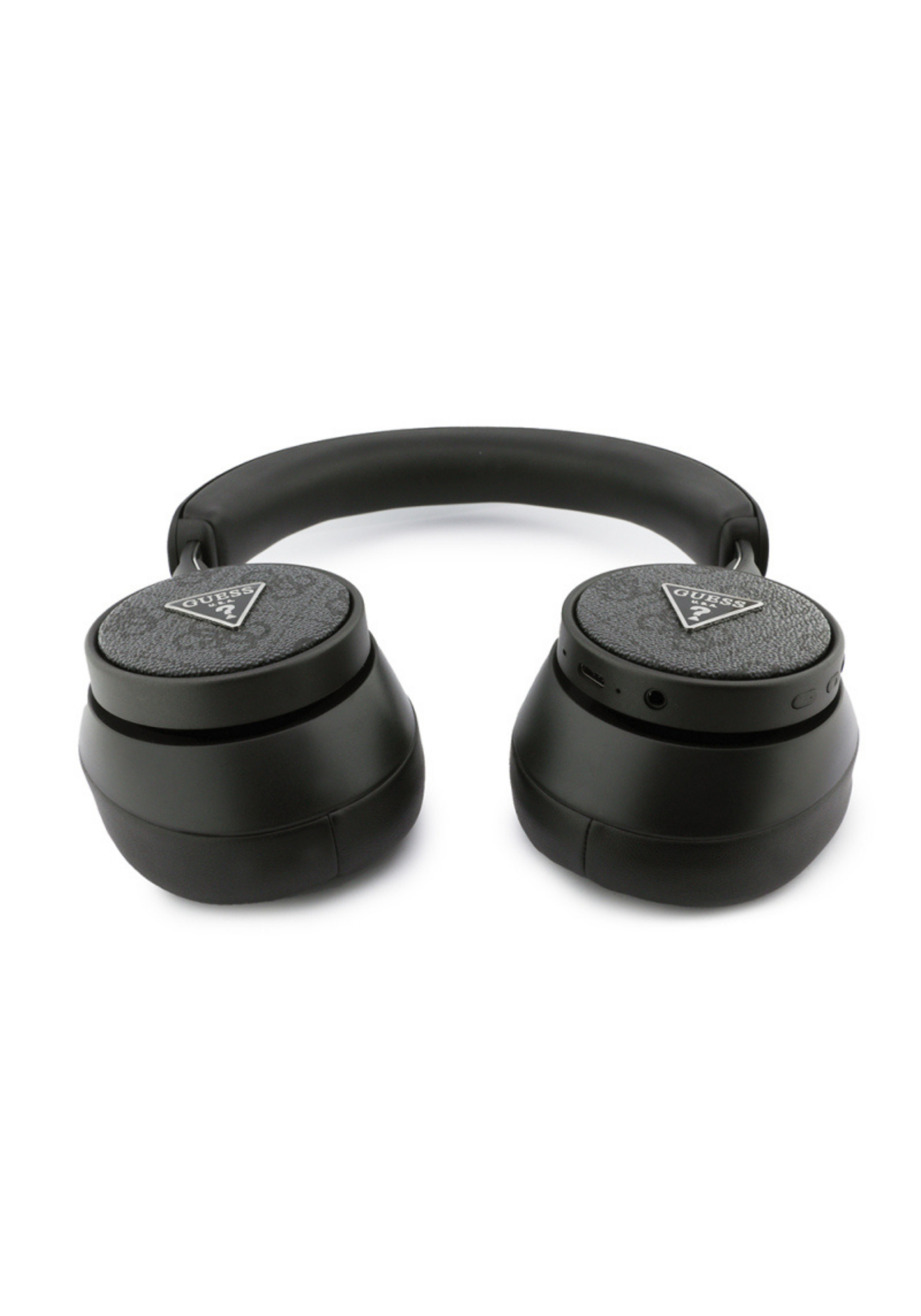 Guess 4G Desenli ENC Kulak Üstü Bluetooth Kulaklık – Siyah