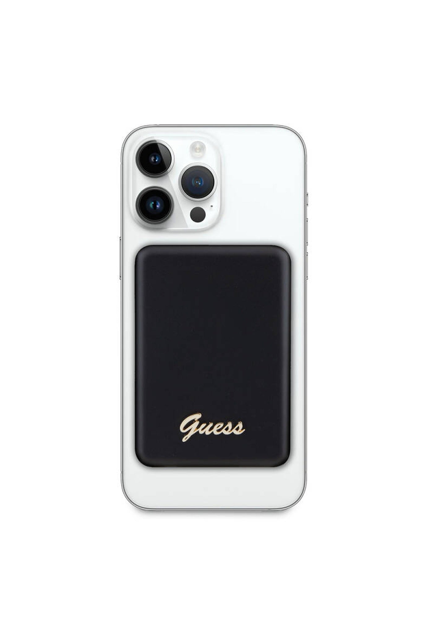 Guess 3000mAh 5W M-Safe Manyetik Kablosuz Powerbank – Şampanya Gold