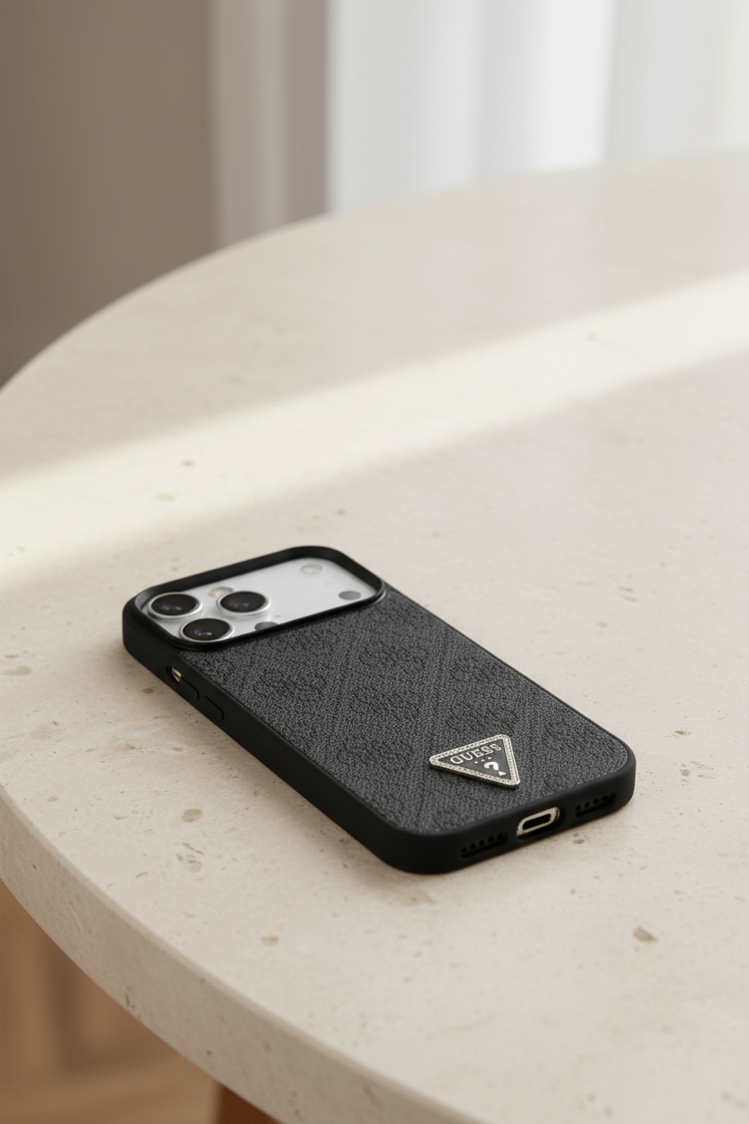 iPhone 18 Pro Max taşlı kılıf için Pinterest görseli