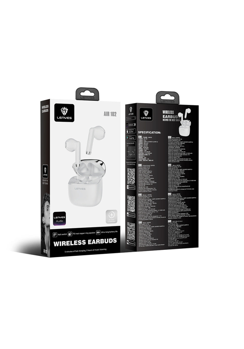 Lenyes Air 102 Kulak İçi Bluetooth Kulaklık