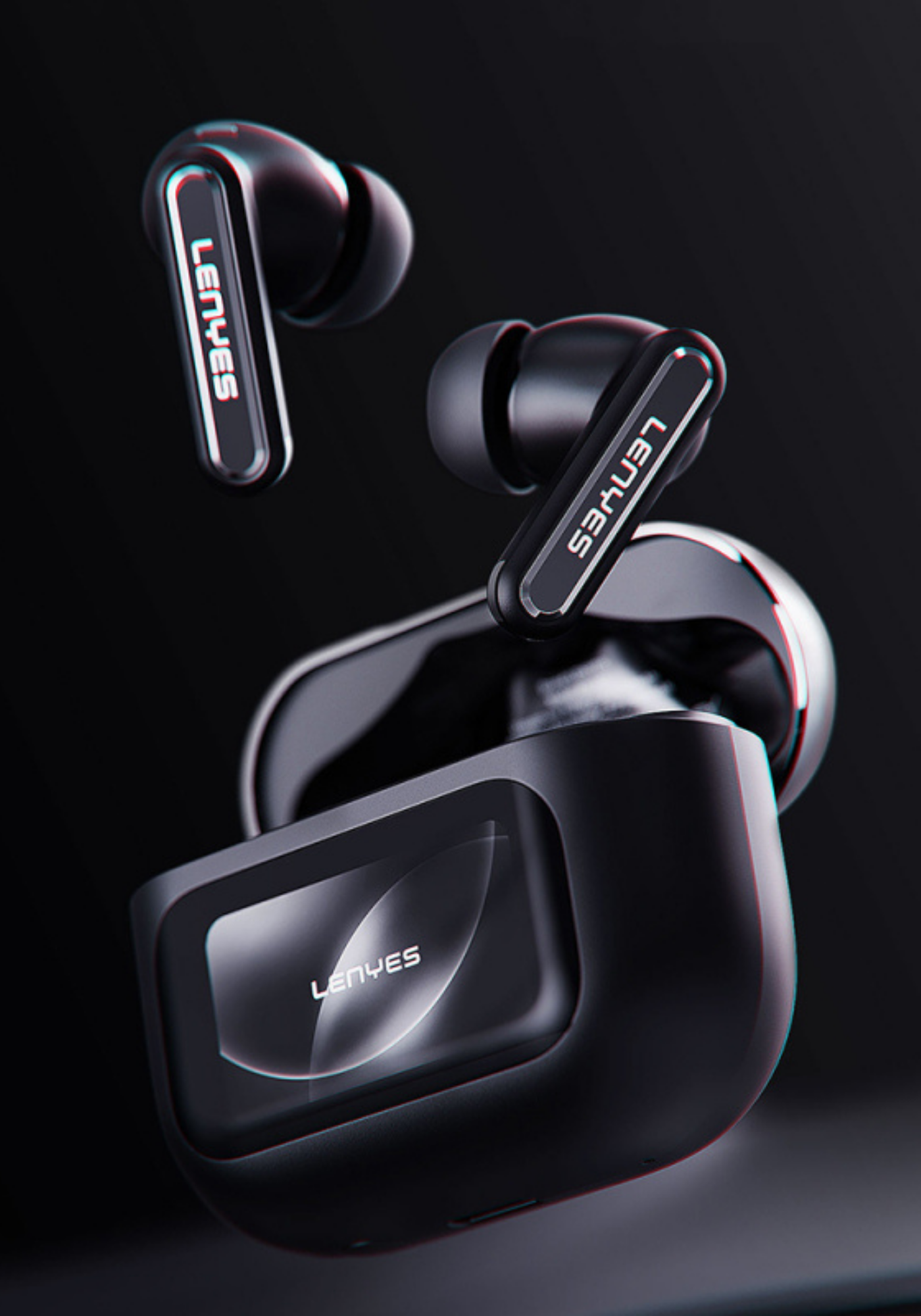 Lenyes Air 105 Bluetooth Kablosuz Kulaklık – Siyah