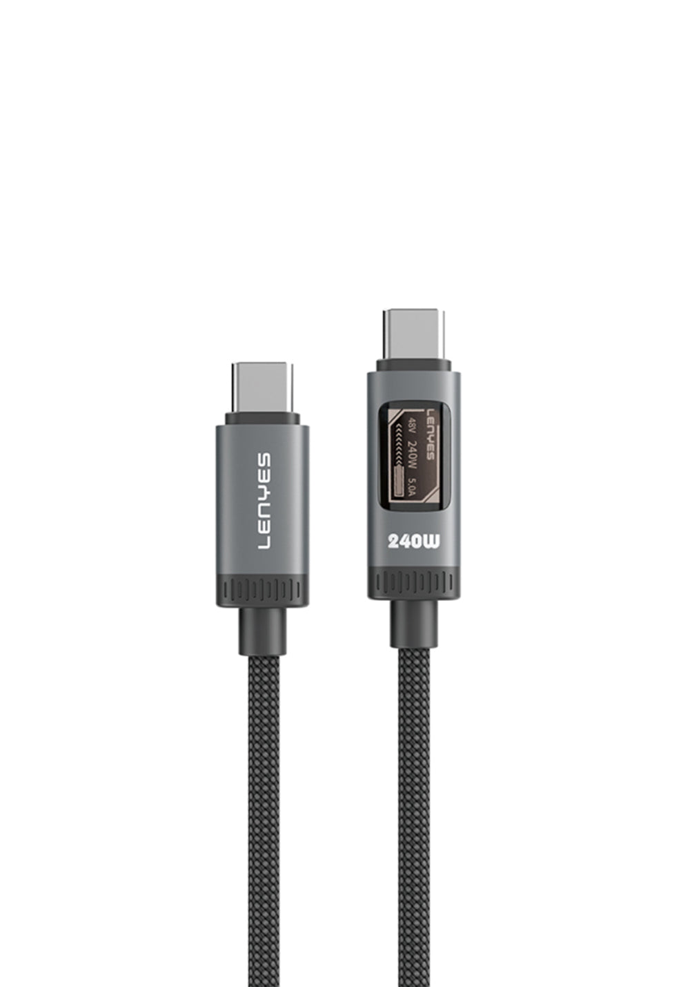 Lenyes LC571 USB-C – USB-C 240W Şarj Kablosu 1.2 m