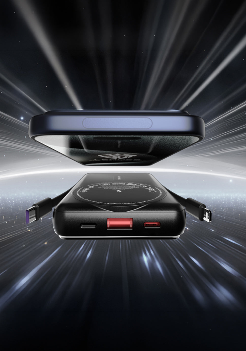 Lenyes P571 10000 mAh Kablosuz Powerbank