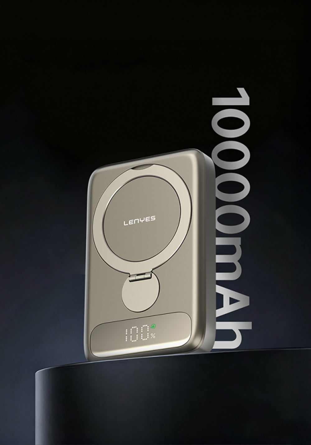 Lenyes PW1012D 10000 mAh Kablosuz Powerbank