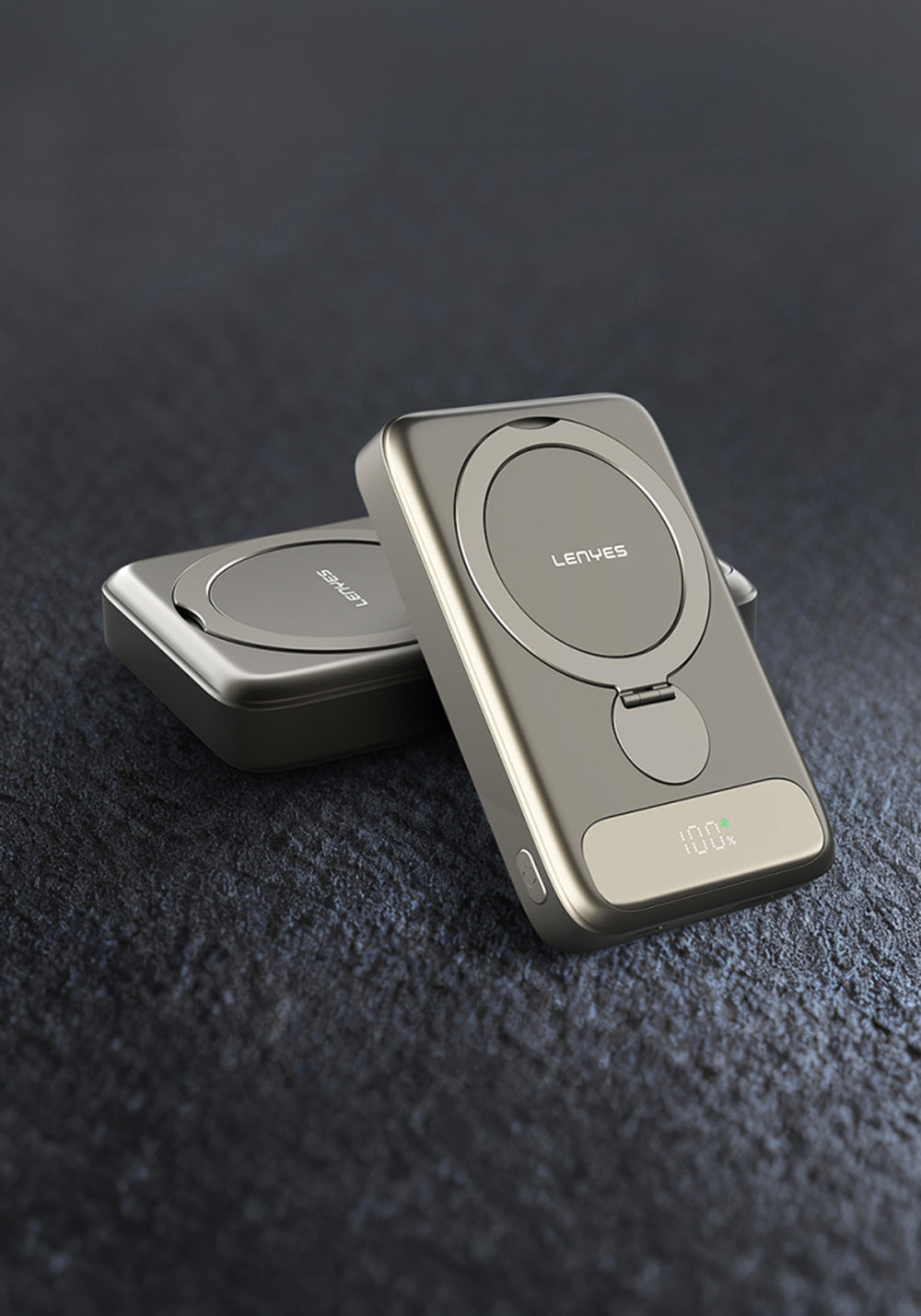 Lenyes PW1012D 10000 mAh Kablosuz Powerbank
