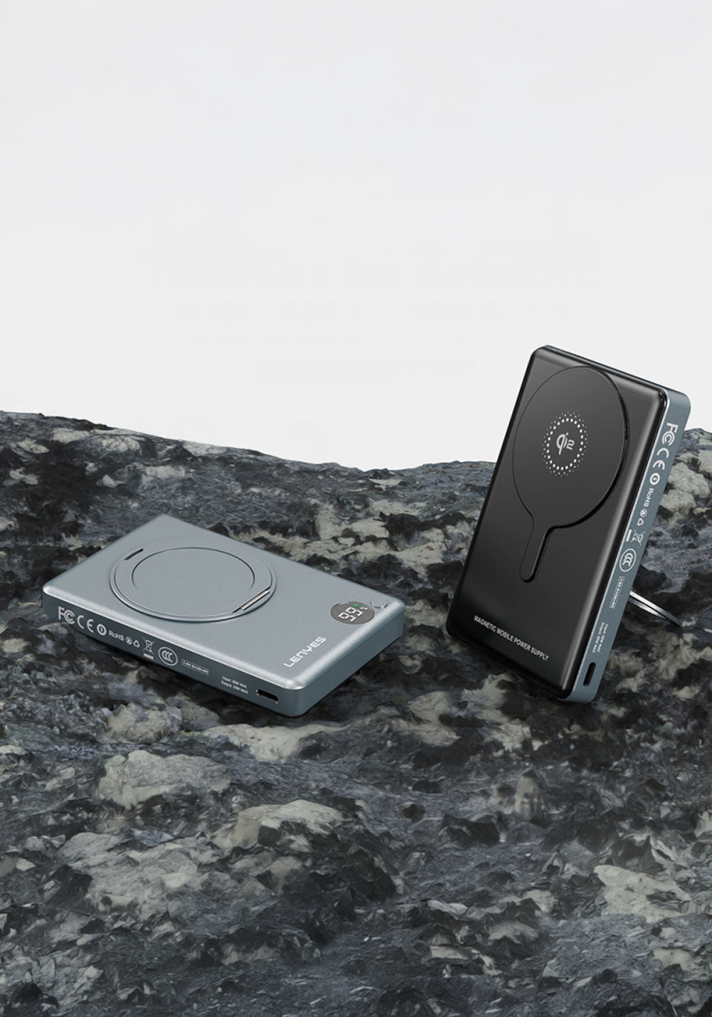 Lenyes PW1013D 10000 mAh Qi2 Kablosuz Powerbank