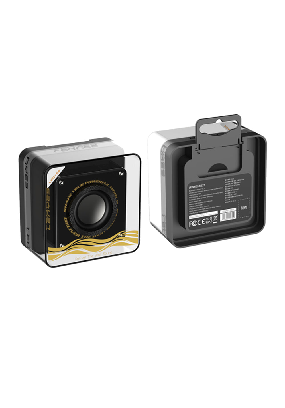Lenyes S222 5W Taşınabilir Bluetooth Hoparlör