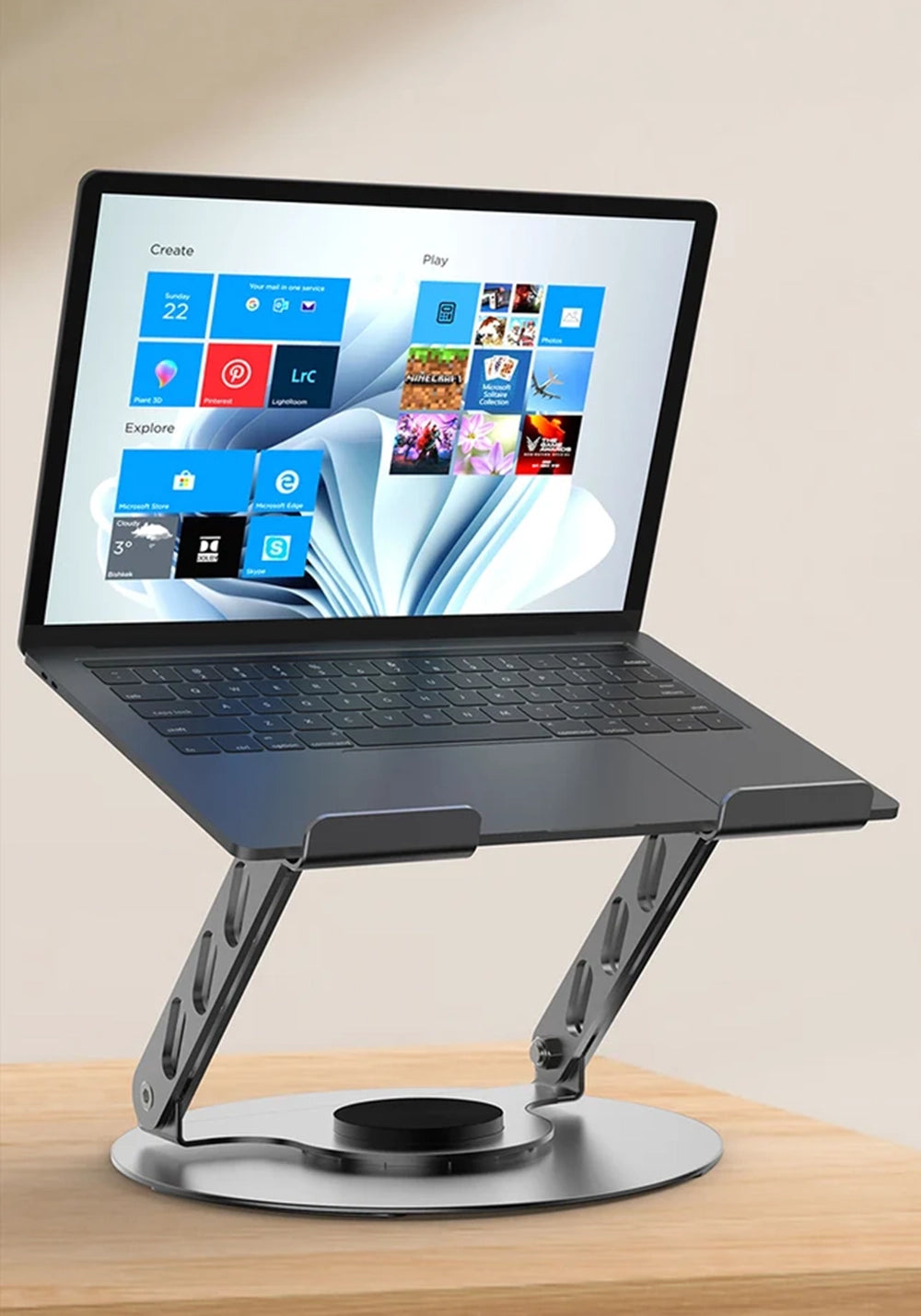 Lenyes CR190 Katlanabilir Laptop Standı