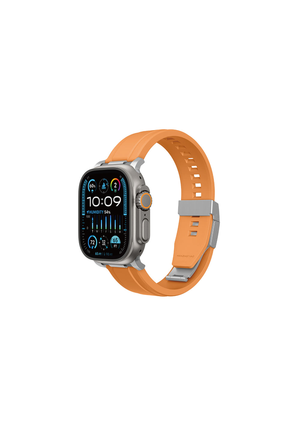 Amazingthing Titan Chrono Manyetik Silikon Apple Watch Kordonu