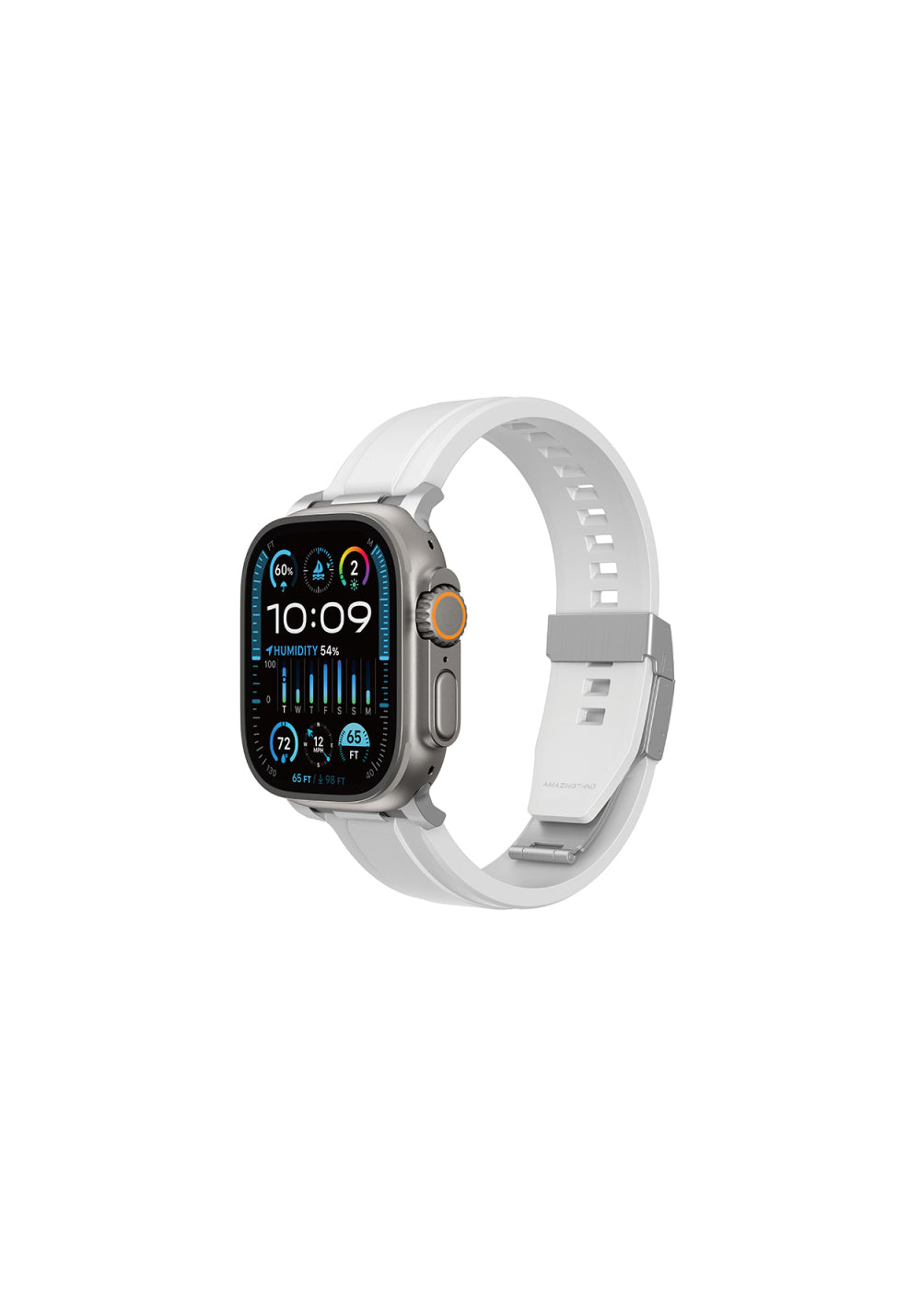 Amazingthing Titan Chrono Manyetik Silikon Apple Watch Kordonu