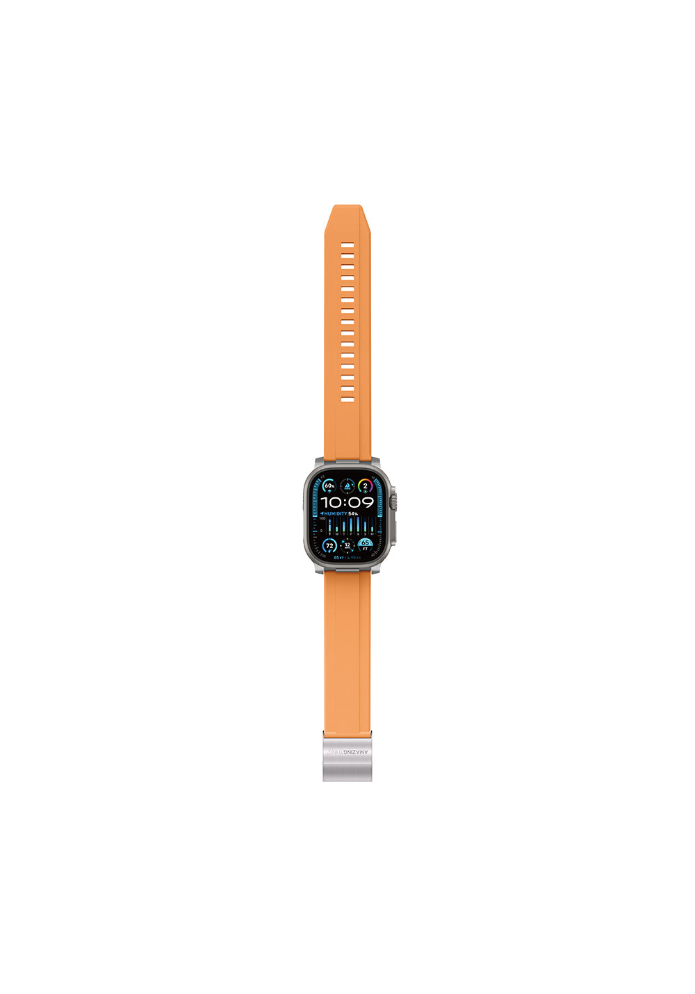 Amazingthing Titan Chrono Manyetik Silikon Apple Watch Kordonu