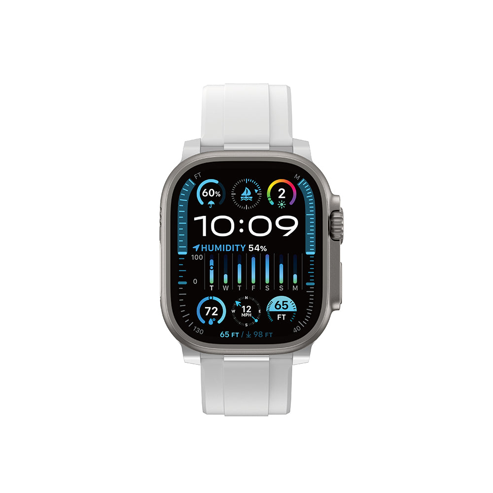 Amazingthing Titan Chrono Manyetik Silikon Apple Watch Kordonu